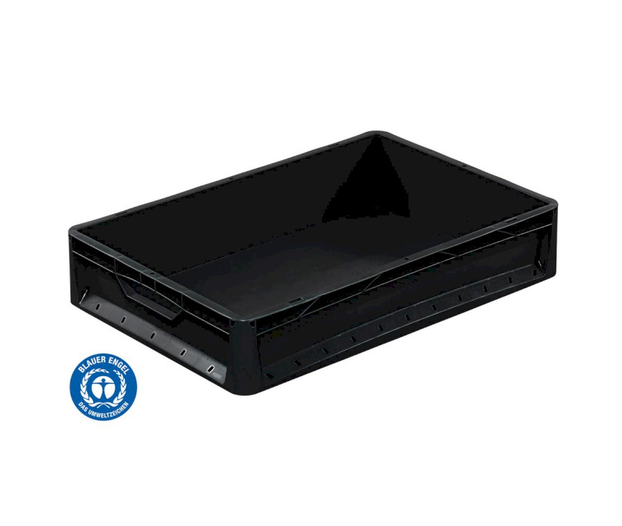 Přepravka Lightline 1266/000300 černá, UÚ, uzavřená